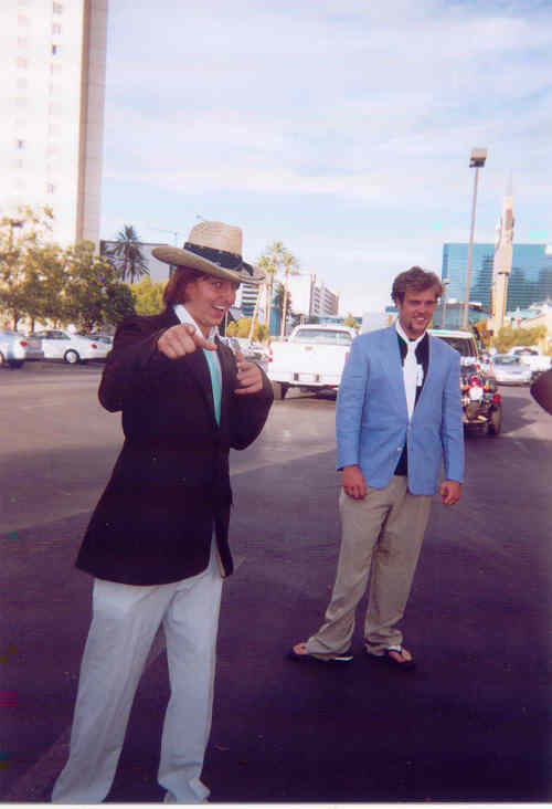 SUITS!  and a stylish hat.