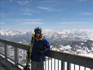 summer 04 at the top of the glacier