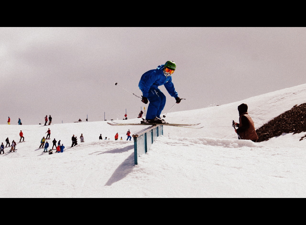 Summer Jibbin on the glacier