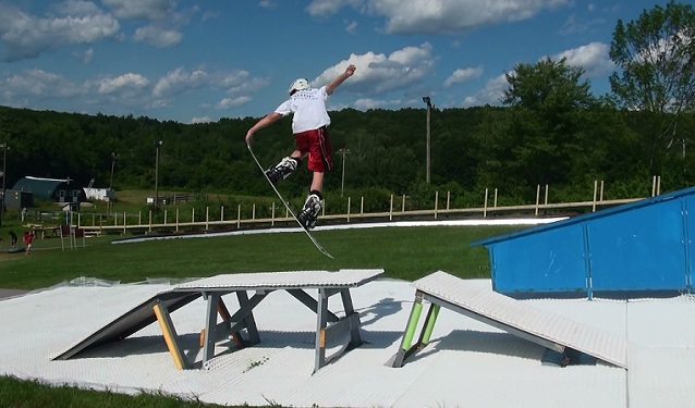 Summer Picnic Table Riding