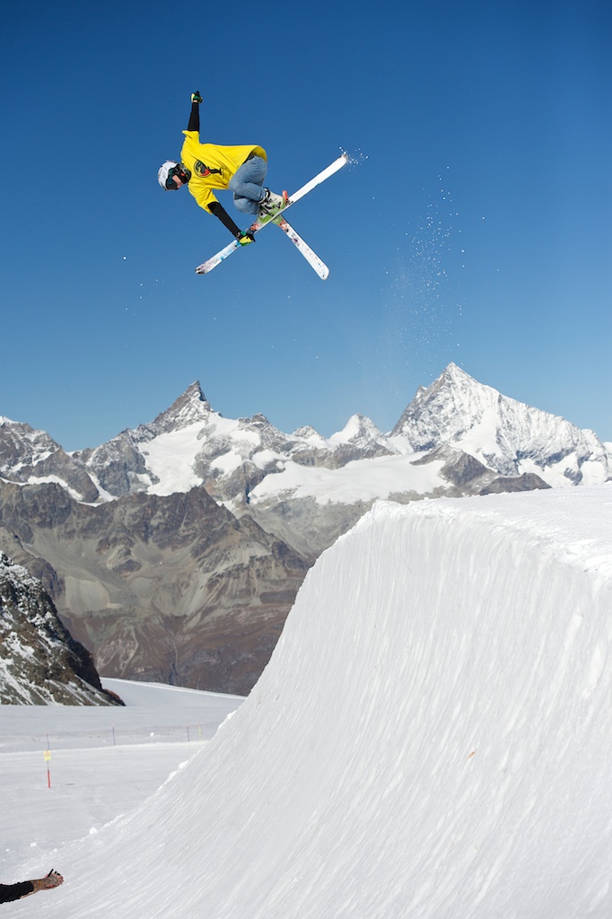 summer qwater pipe in zermatt