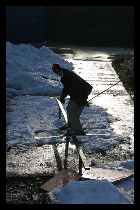 summer rail @ icerink