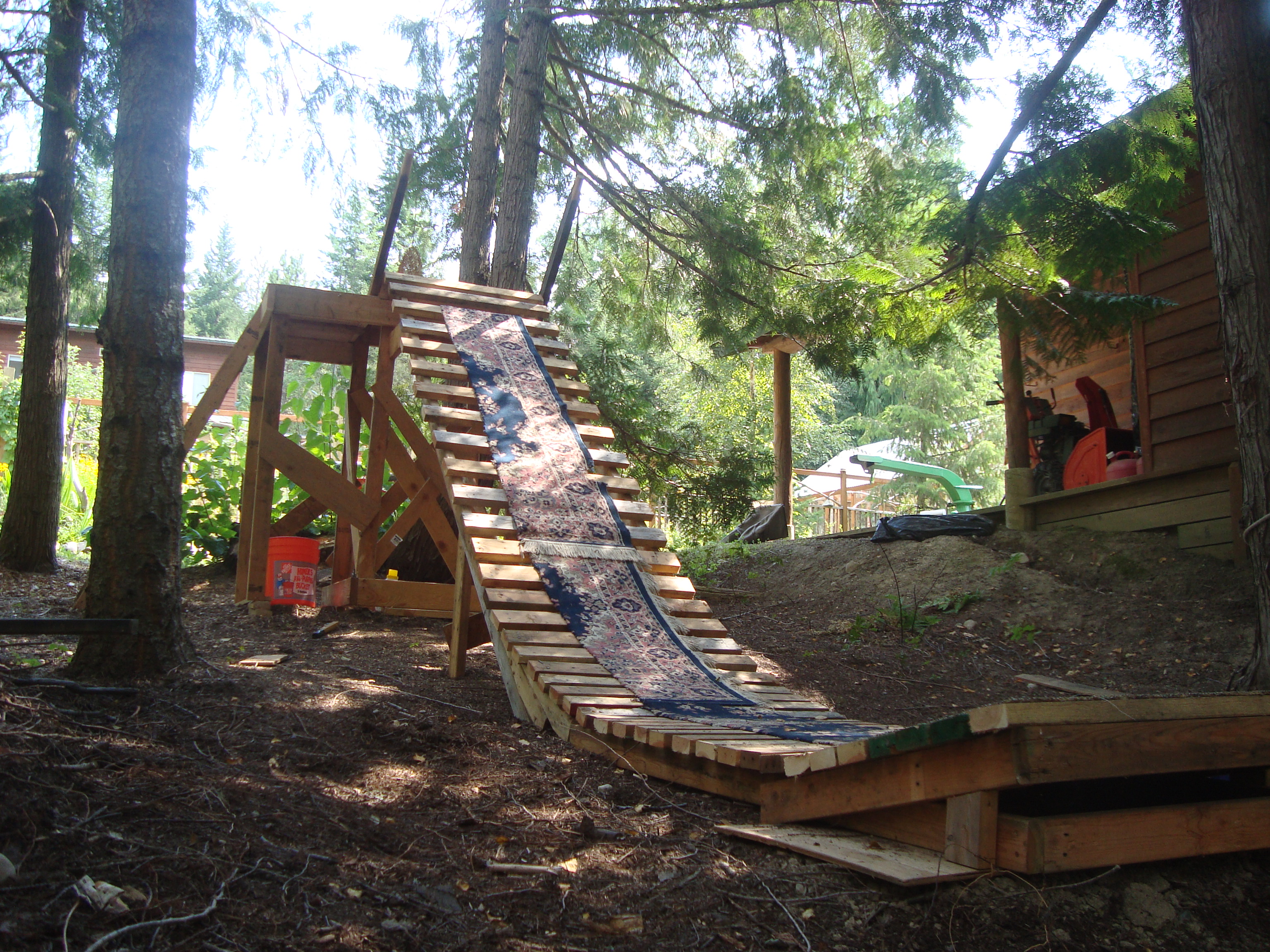 Summer setup with out turf