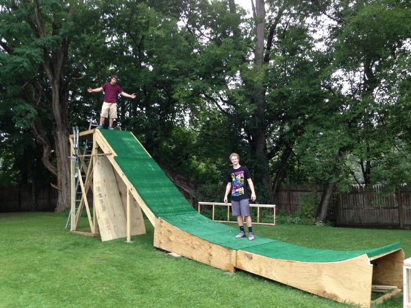 Summer Ski Ramp