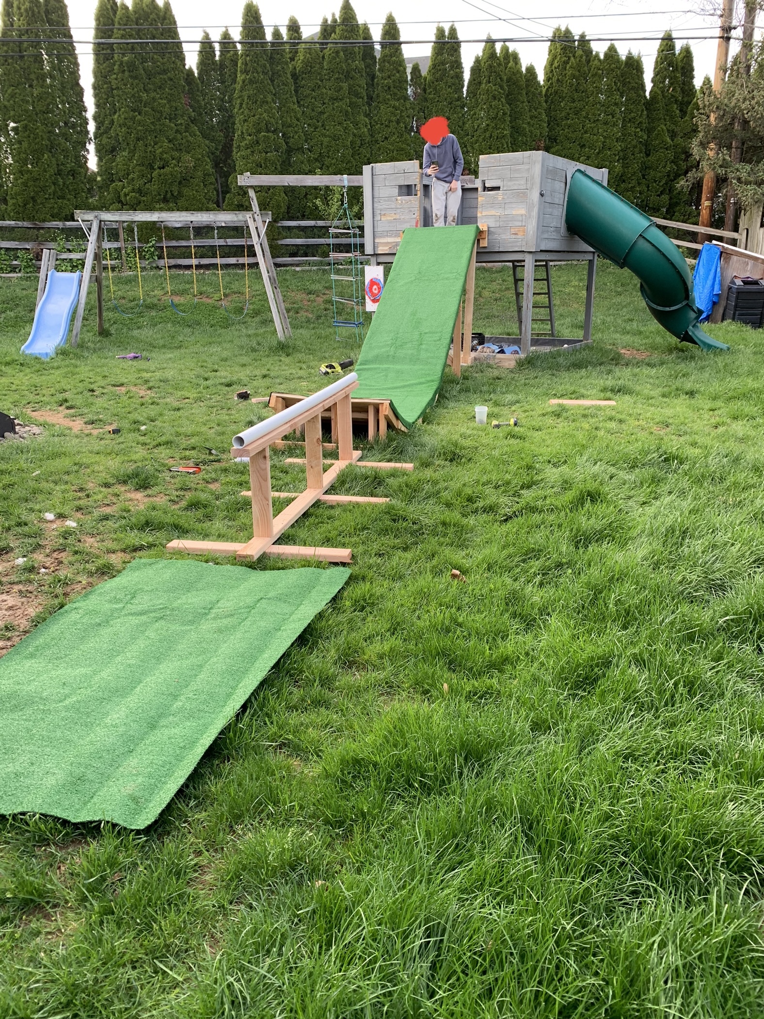 Summer ski setup