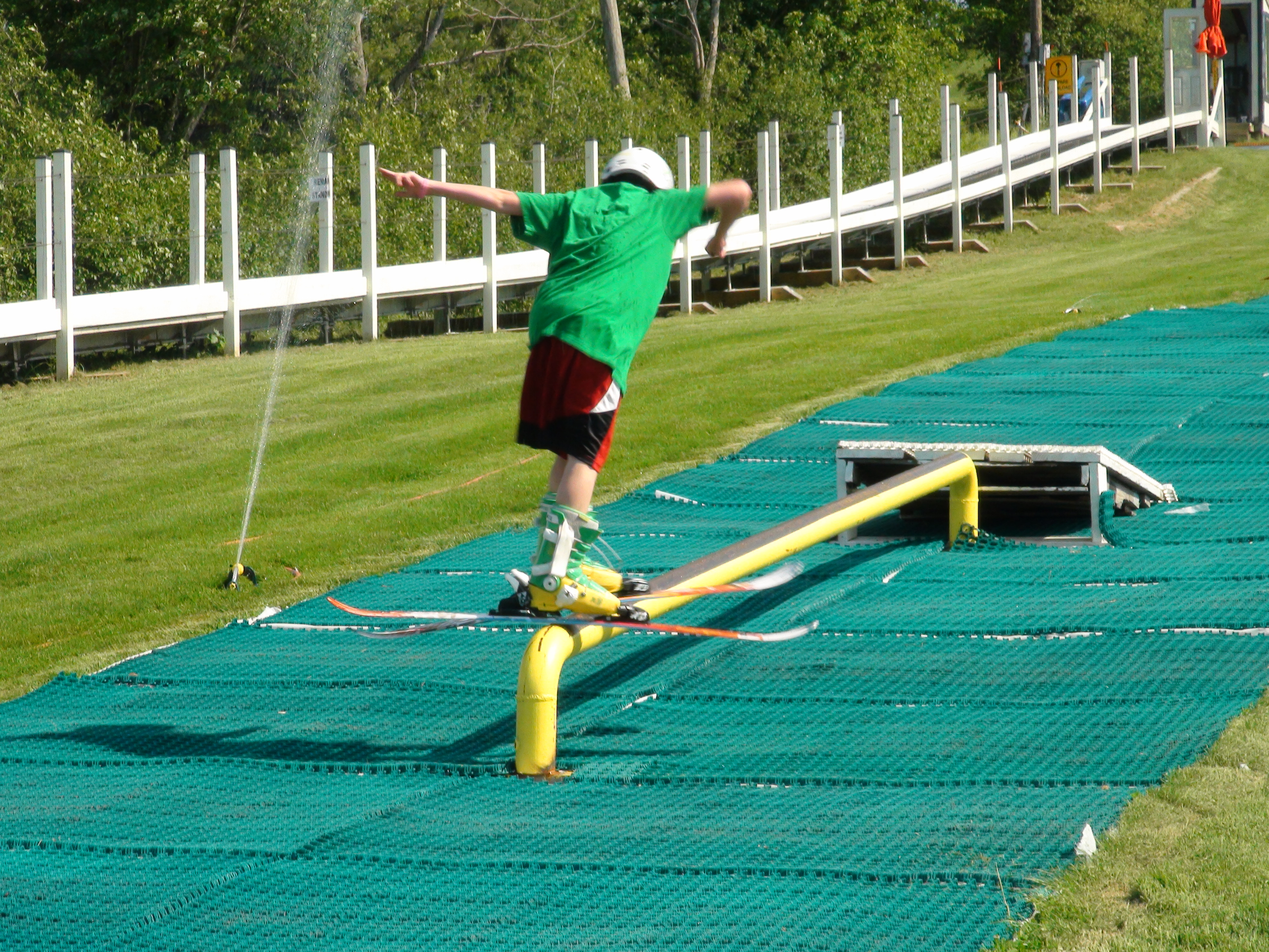 Summer Skiing at Ski Ward