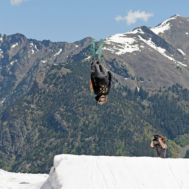 Summer Skiing Backflip 