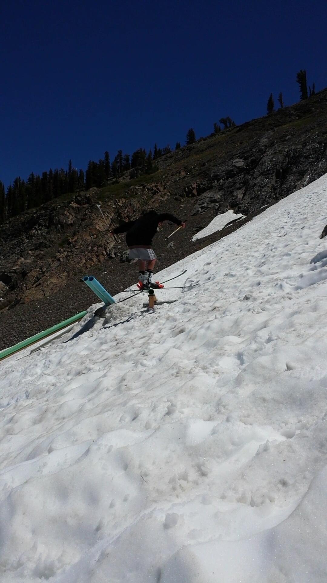 Summer skiing in lake tahoe