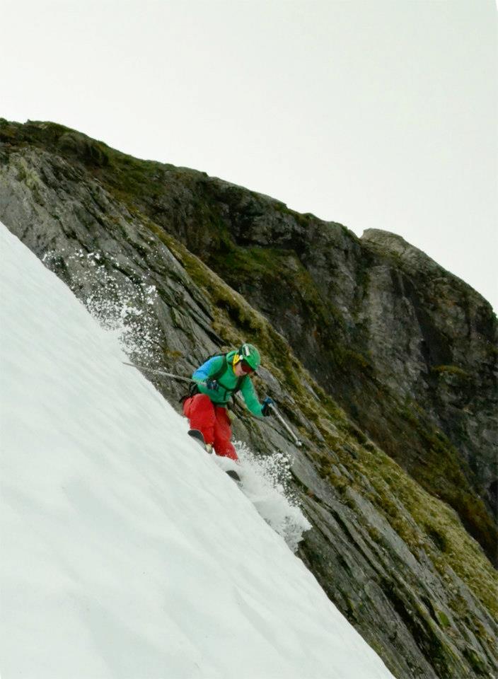 Summer skiing in Norway