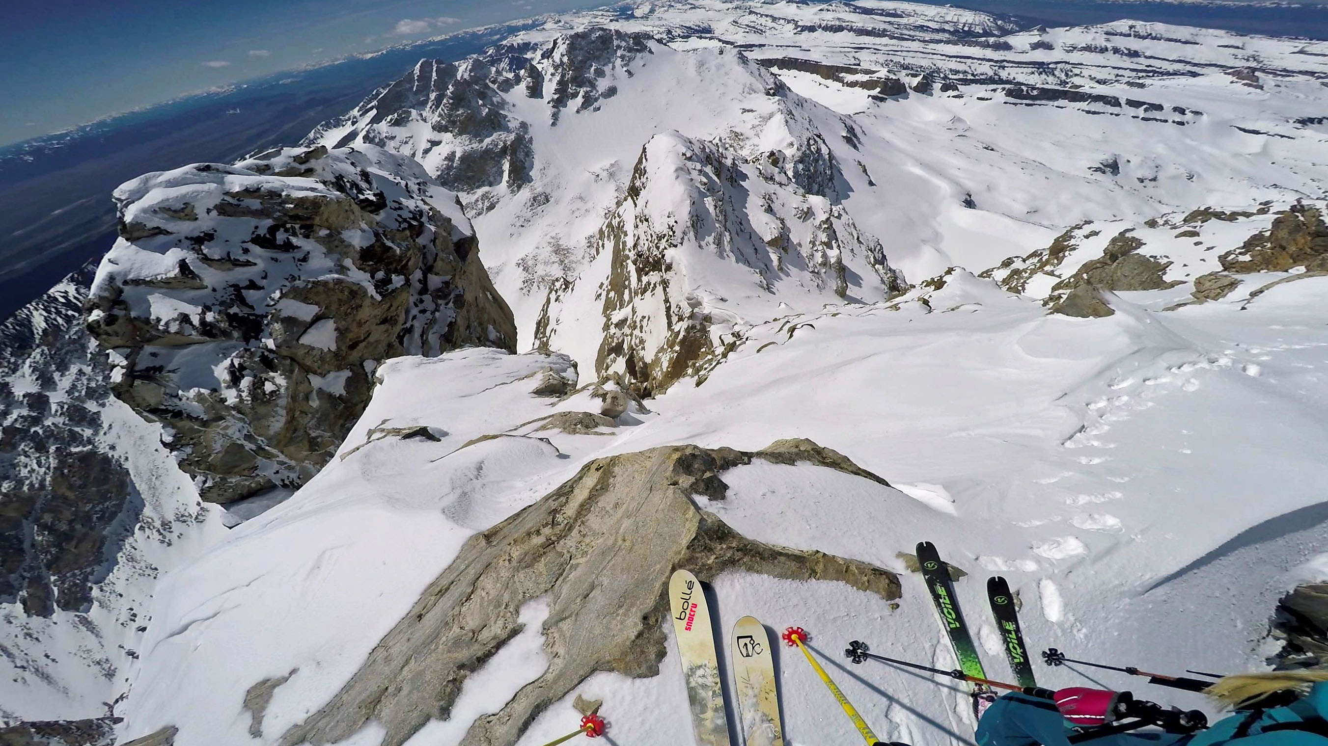 Summit of Middle Teton