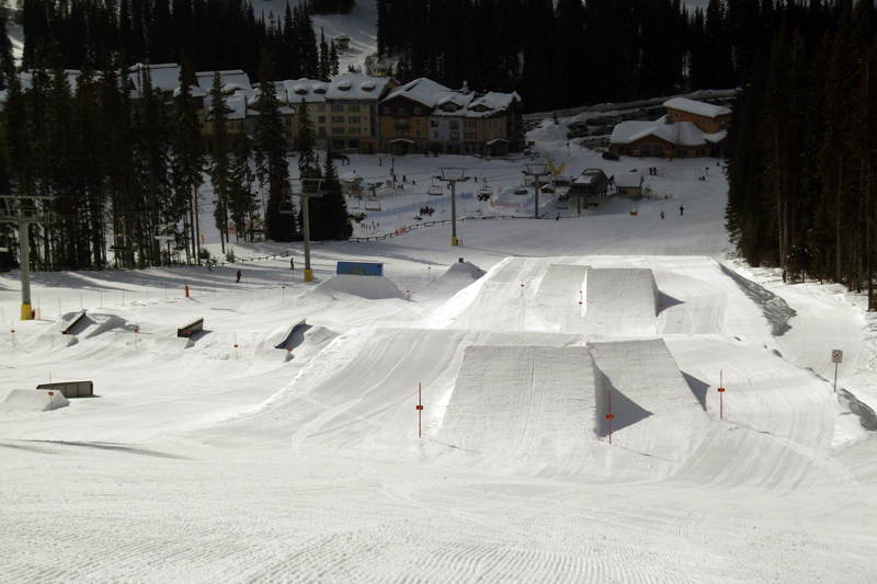 Sun Peaks Resort Terrain Park