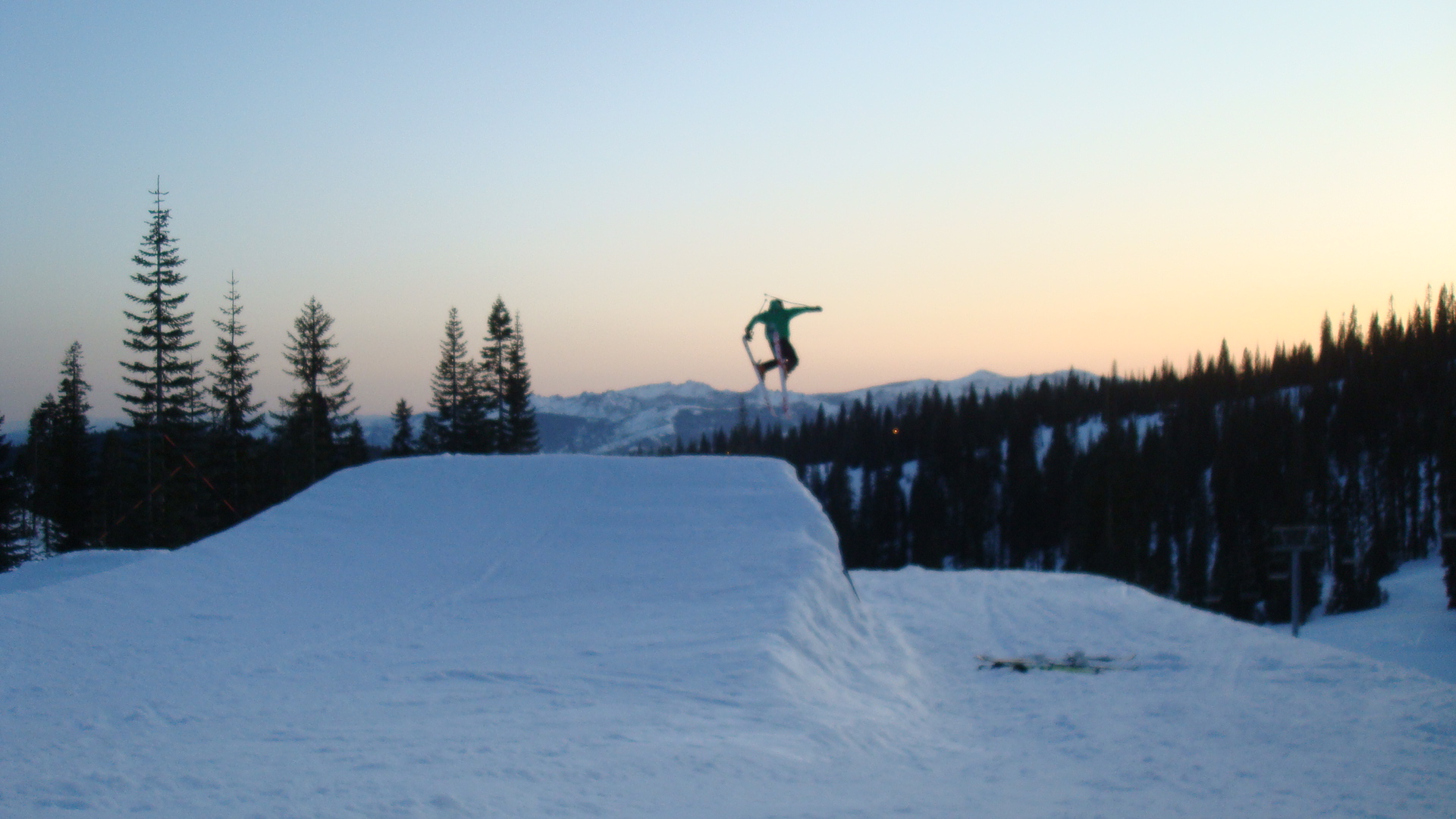 Sun set jump pix