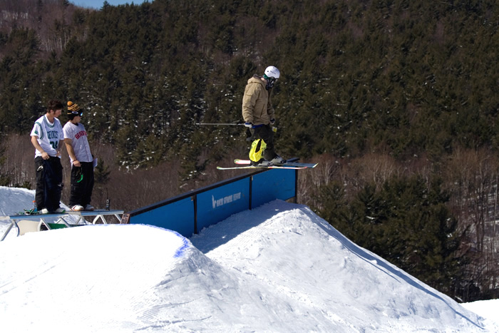 Sunapee rail jam
