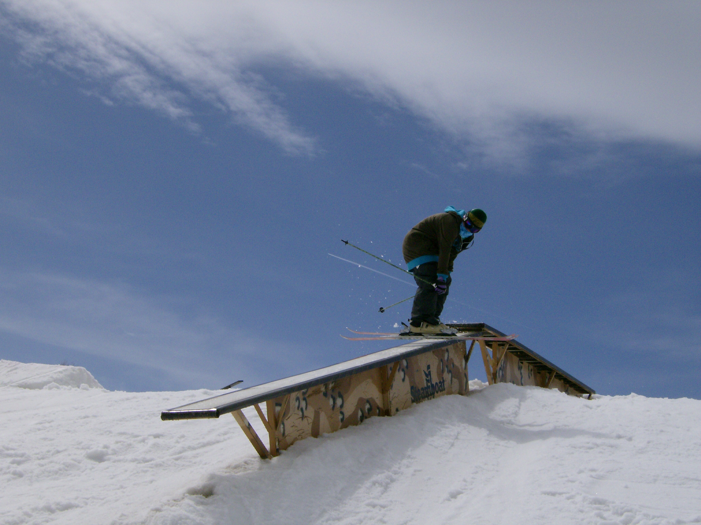 Sunny day in stmboat