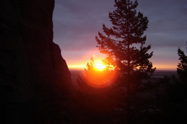 Sunrise from the third flatiron