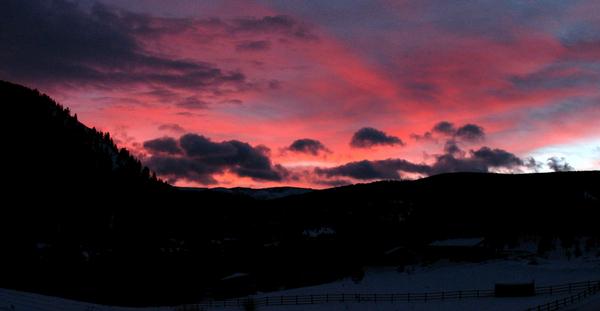 Sunrise in Breckenridge