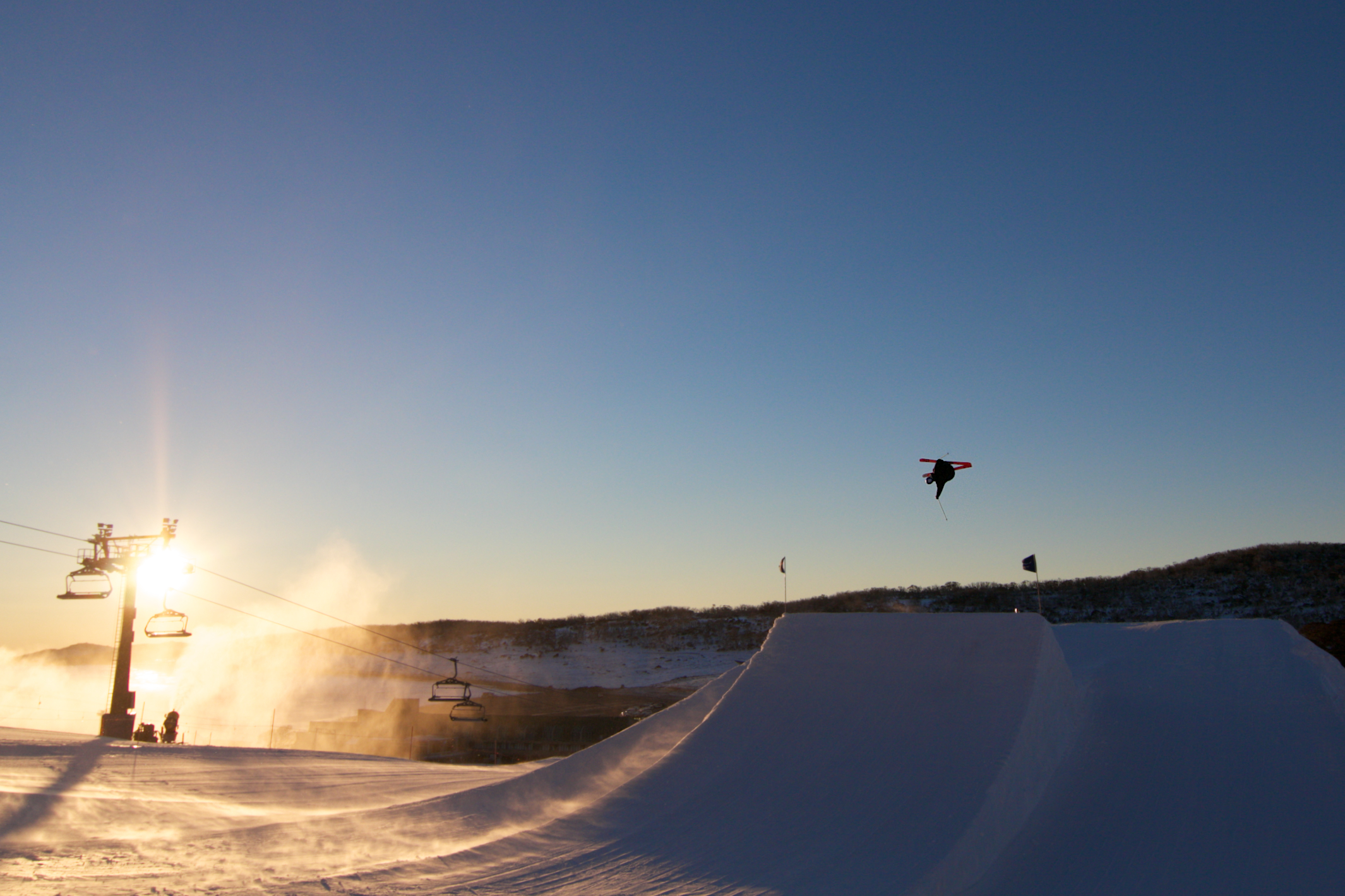 sunrise in perisher australia