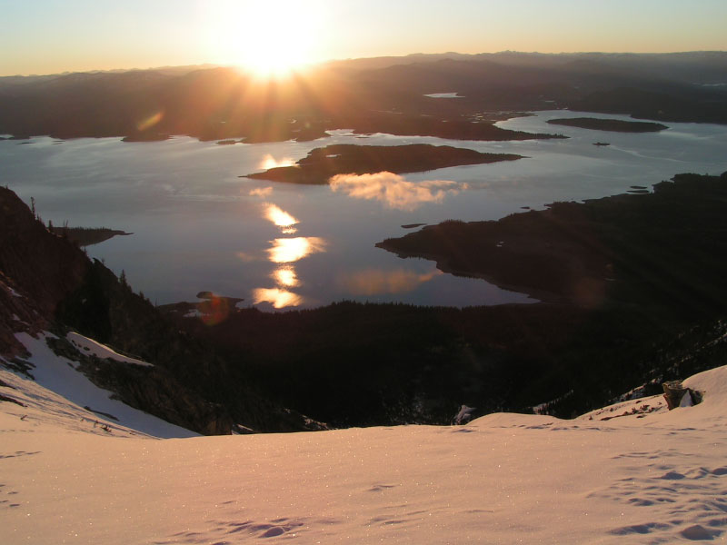 Sunrise on Jackson Lake