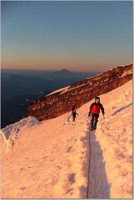 Sunrise on Rainier