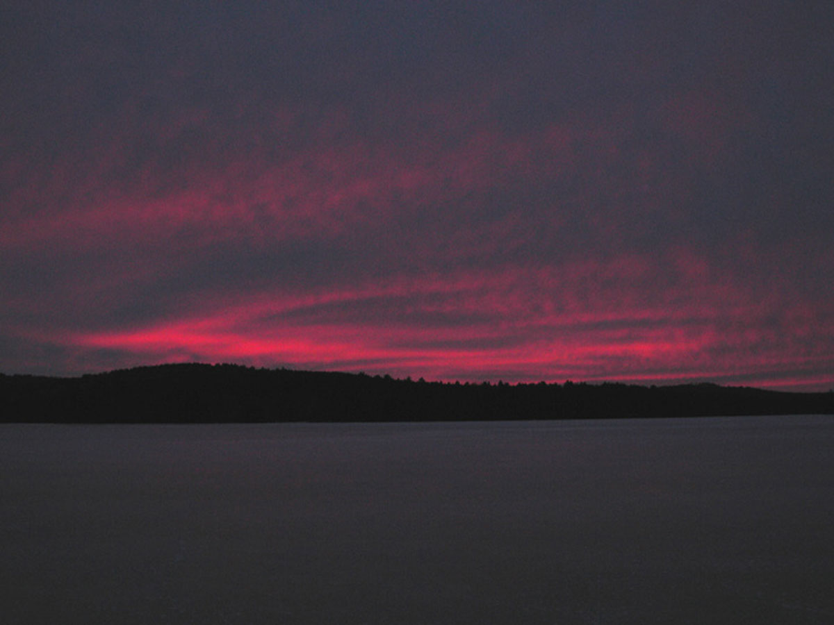 Sunrise Over Squam Lake
