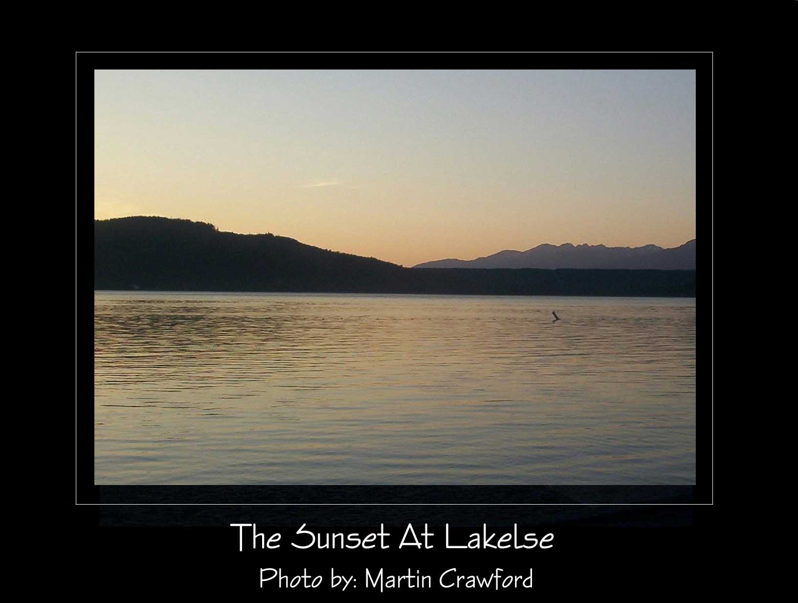 Sunset At Lakelse 2