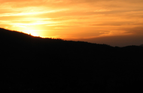 Sunset at Steamboat Springs (2 of 5)