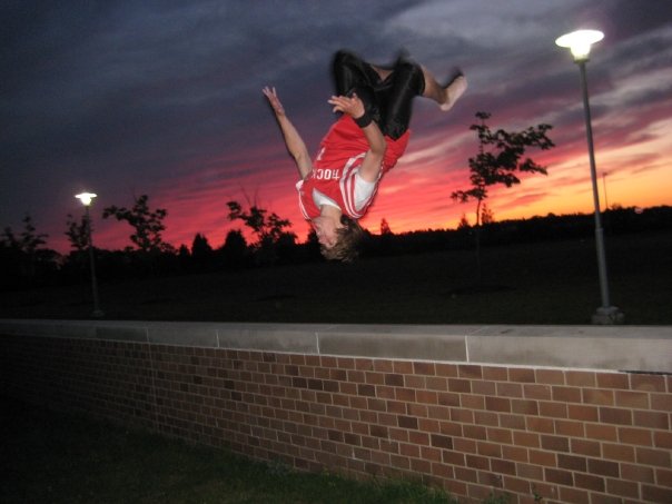 Sunset backflip