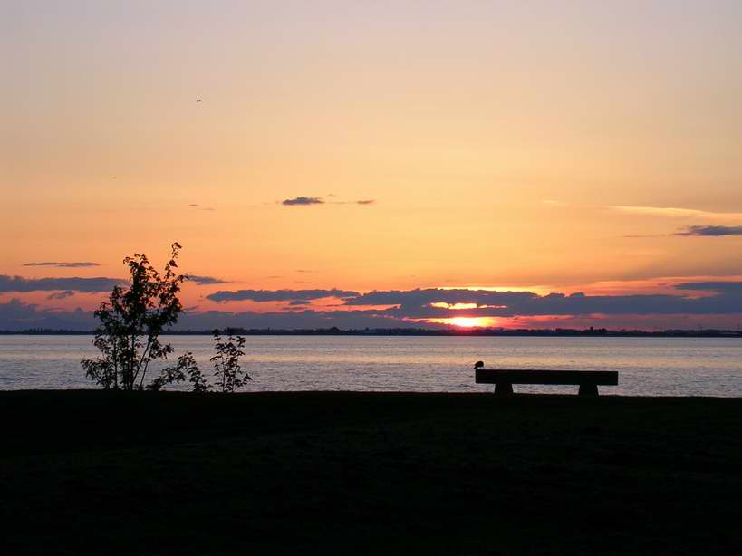 Sunset Bench