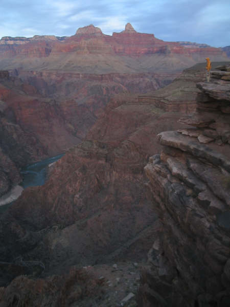 Sunset deep in the Canyon