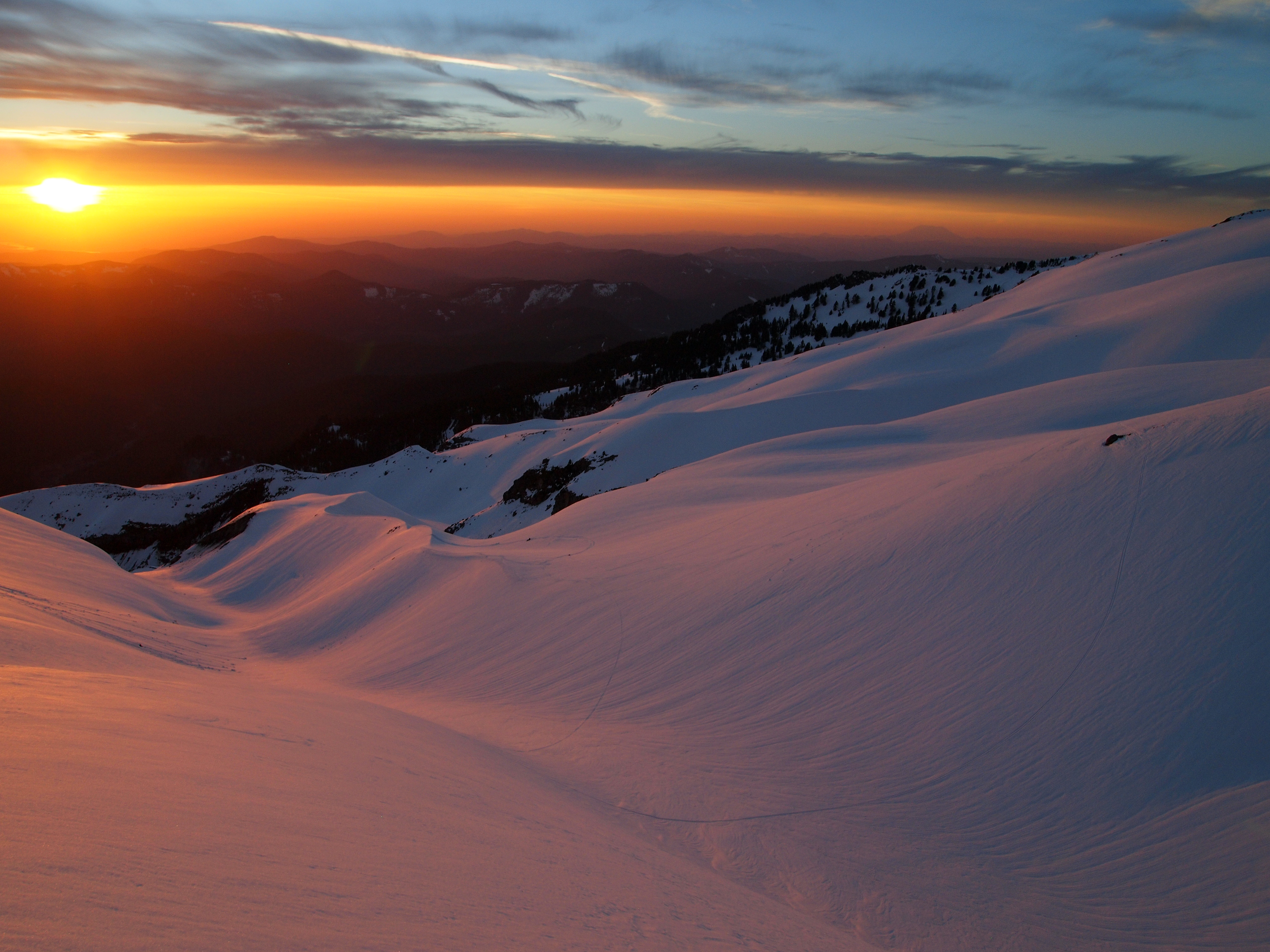 Sunset + Find the Booter