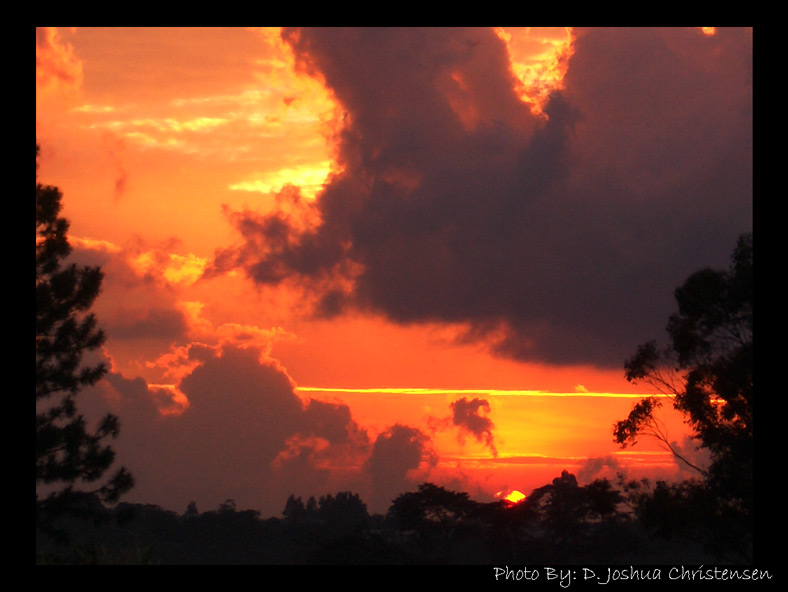 Sunset In Costa Rica