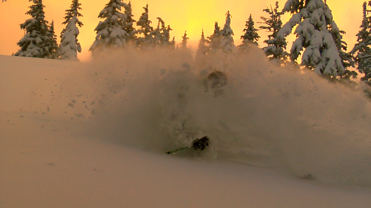 Sunset October Pow