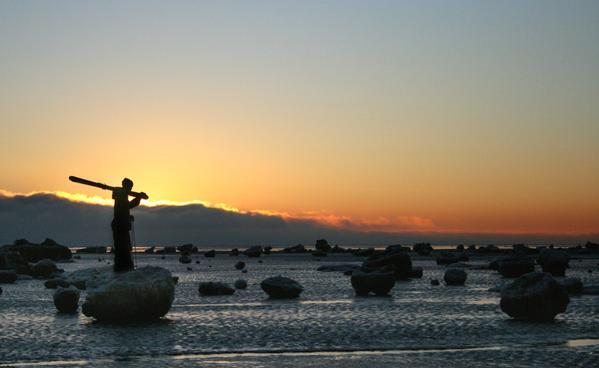 Sunset on the Mud Flats
