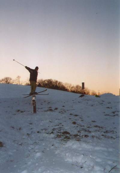 Sunset Rail at the park