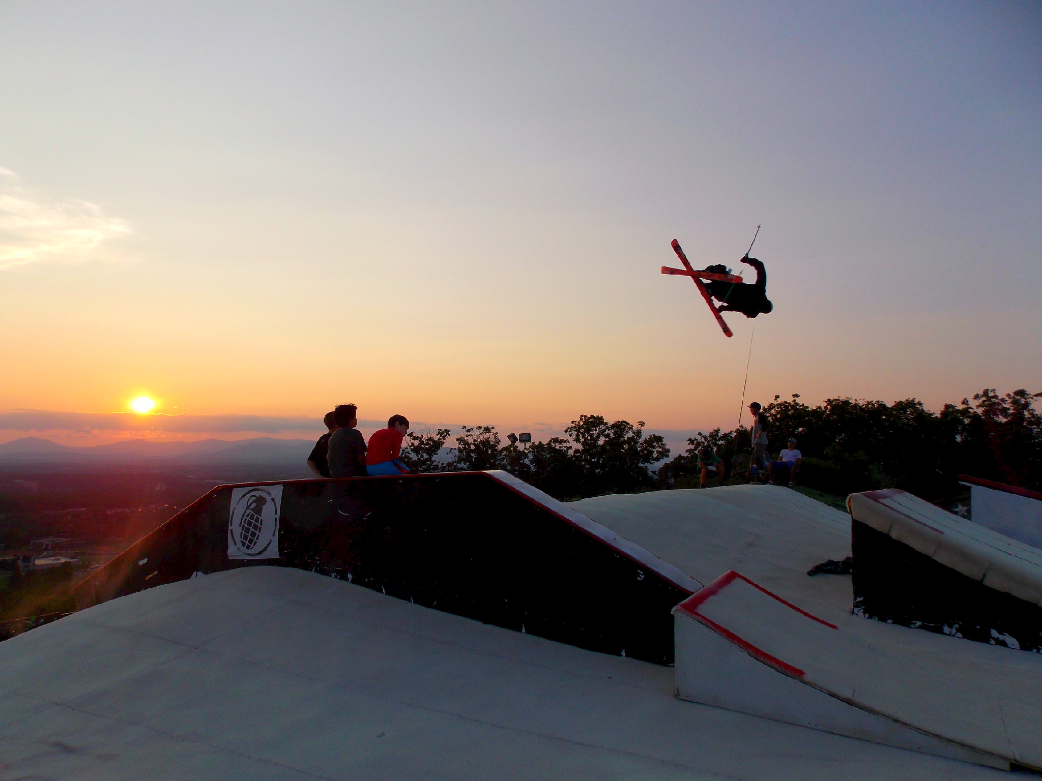 Sunset Session at Snowflex