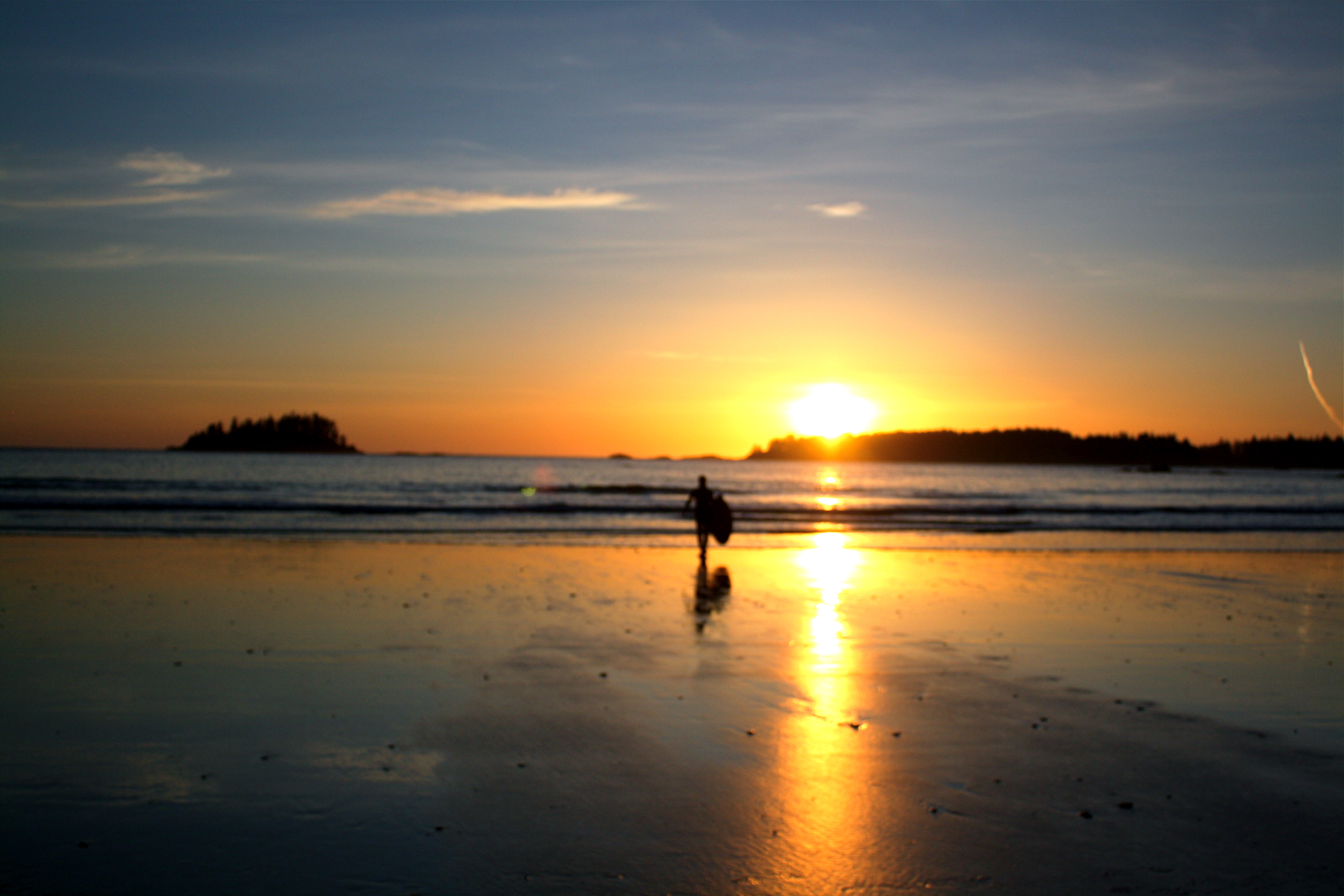 Sunset Skimboard Session