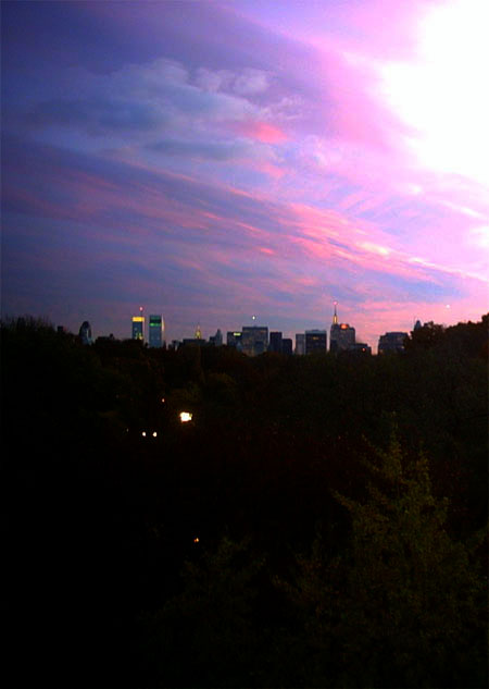 Sunset view from my apartment