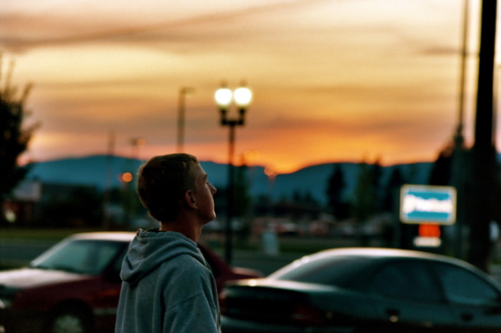 Sunset w/ Friend in foreground