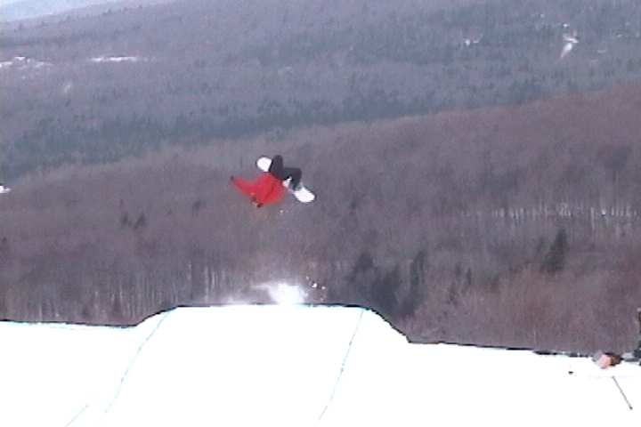 super laid out backflip