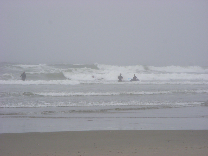 Surfing - Beach between Ucluelet and Tofino, Van. Island