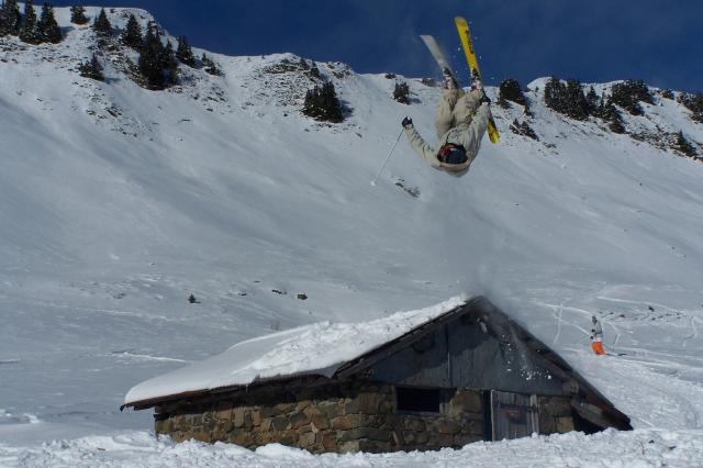 Switch backflip on a BOMB DROP !!!