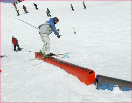 switch frontside rail