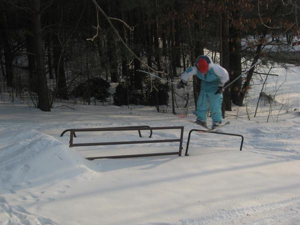 Switchup on backyard rail