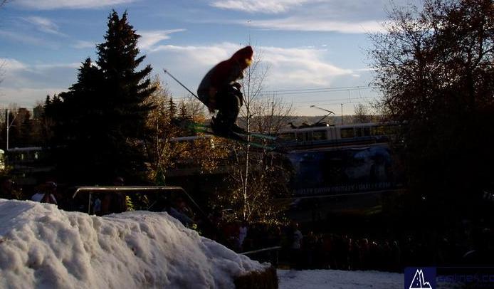 t hall with c train in behind