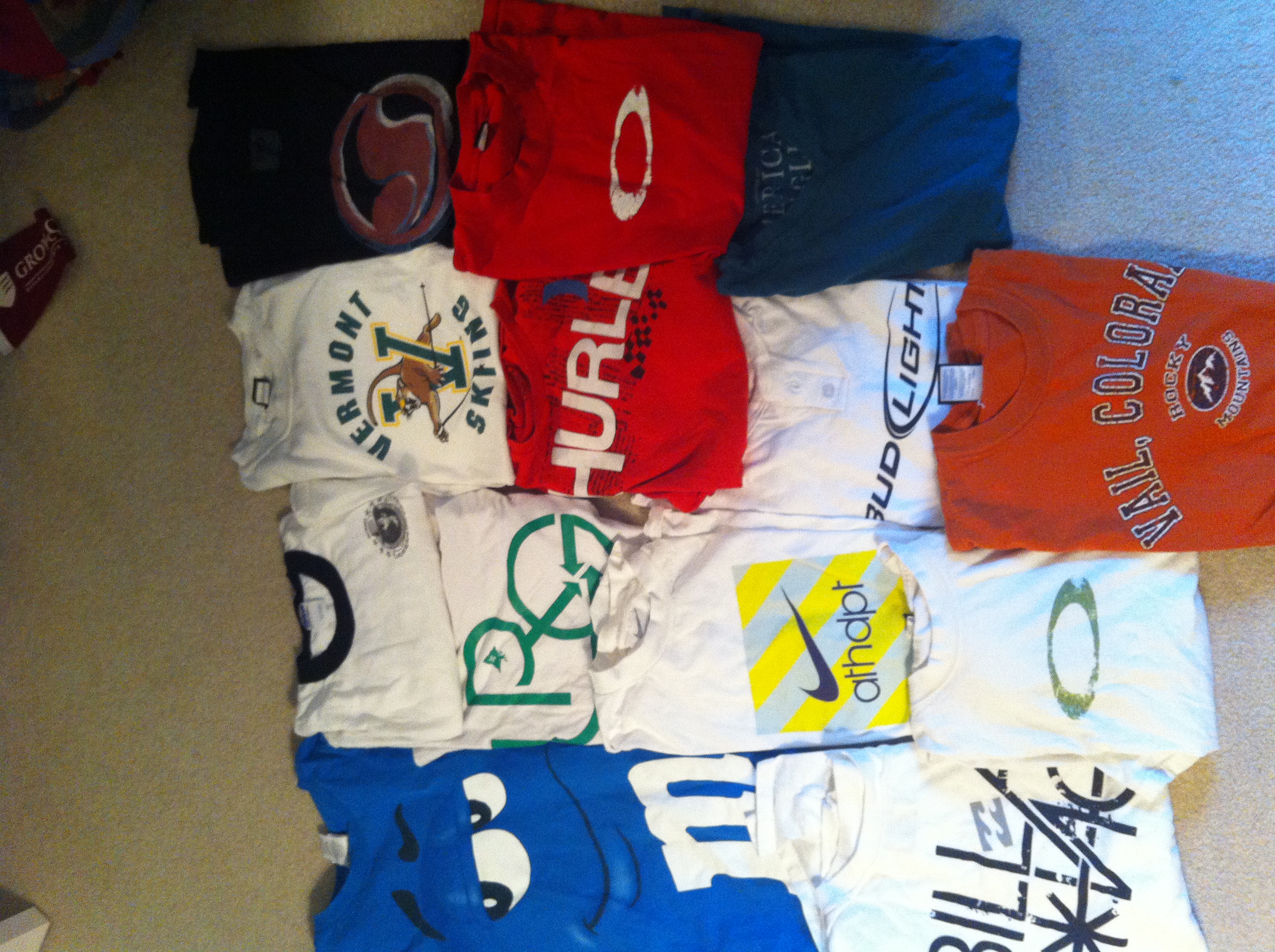 T shirts