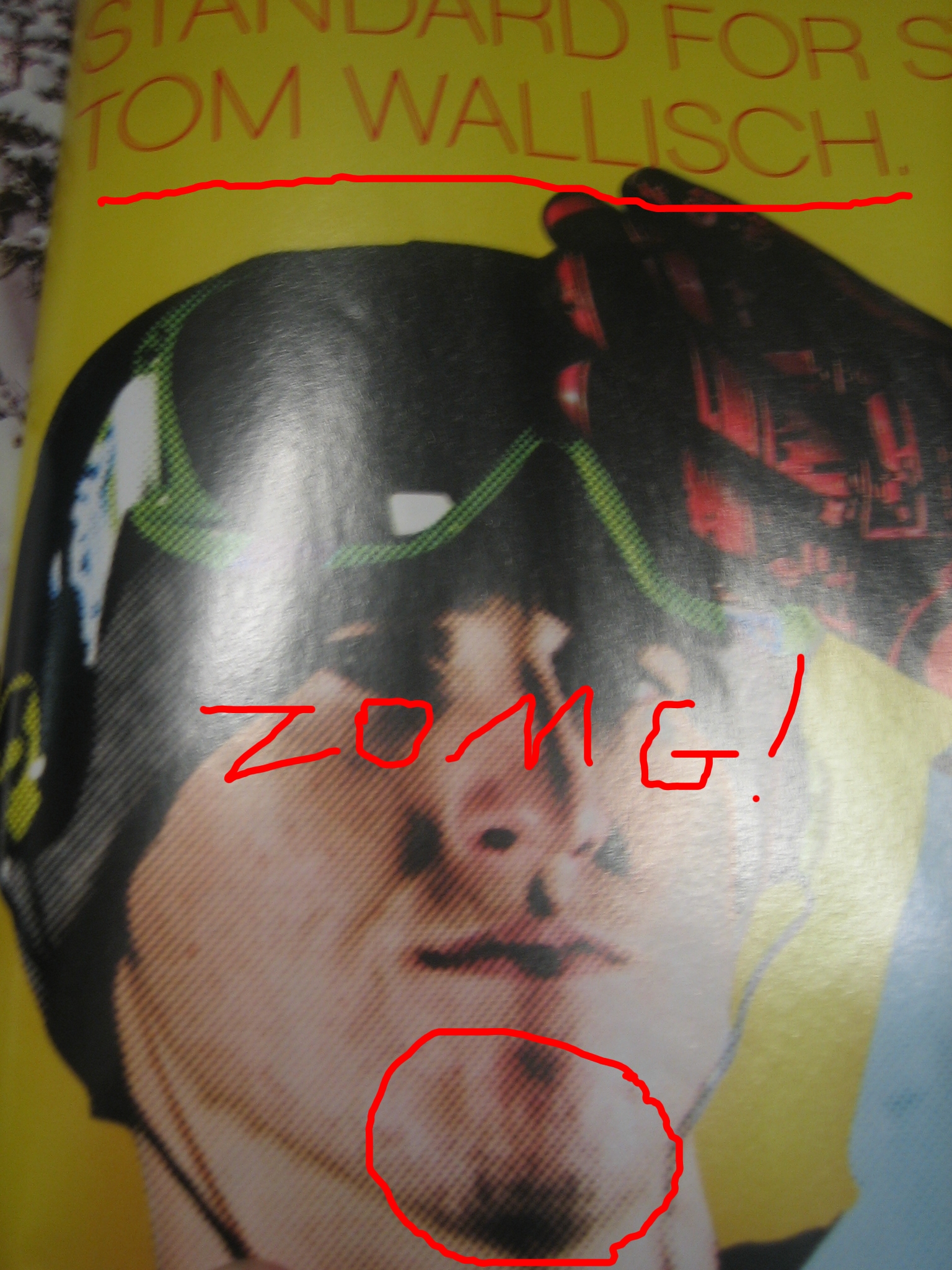 T-Wall and his manly ass beard