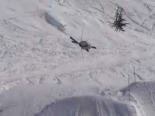 table top at alyeska cork 10 to crash