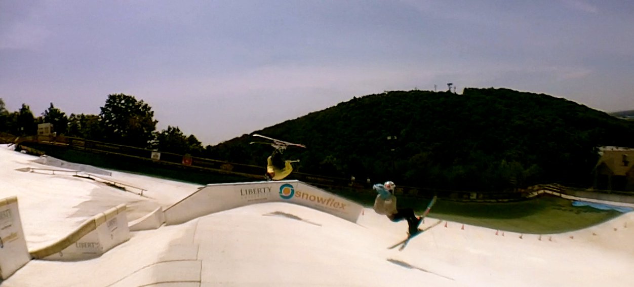 Tag team fronts at snowflex