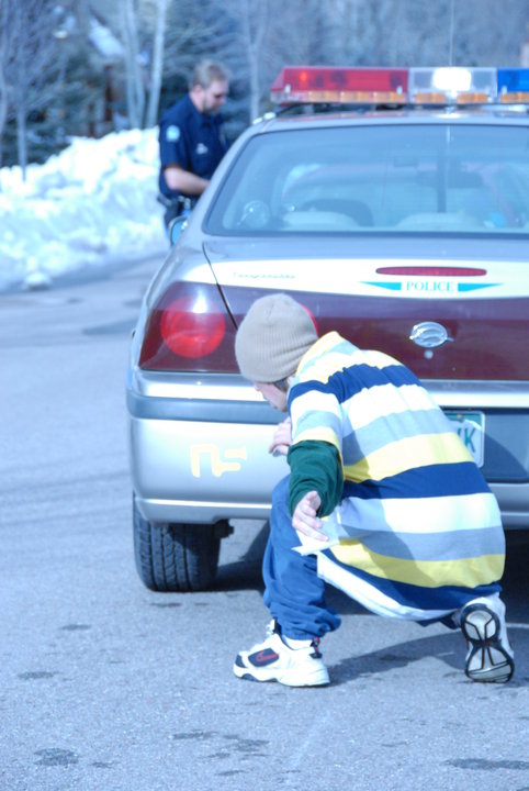 Tagging the police with NS