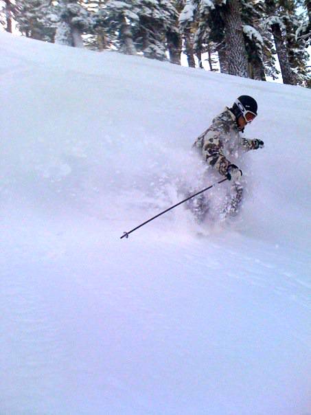 Tahoe pow bitches